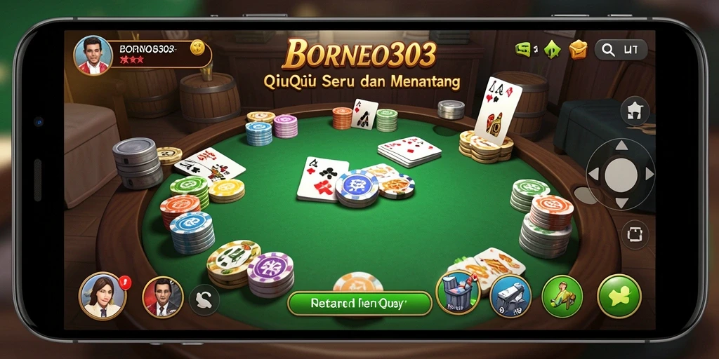 Gameplay seru dari BORNEO303 QiuQiu yang menarik.