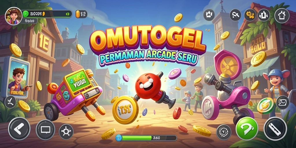 Tampilan gameplay seru di OMUTOGEL dengan tantangan menarik.