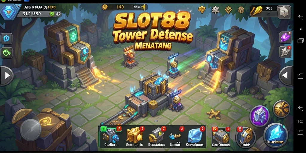 Tantangan seru dalam SLOT88 dengan gameplay Tower Defense yang menarik.